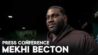 Eagles Press Conference Mekhi Becton amp Lane Johnson  November 1 2024 [upl. by Naashom]