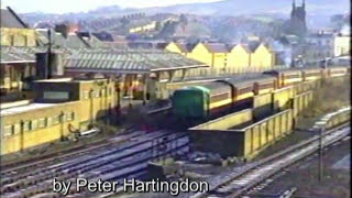 Skipton Station Train Crash Skipton Train crash WY Metro Pacer and 2 x class 37s collide head on [upl. by Asiralc]