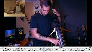 VULFPECK  Dean Town Double Bass cover  By Vabass  Sheets [upl. by Findlay]