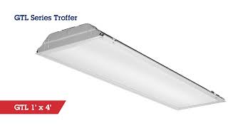 The Lithonia Lighting® GTL Series TrofferGTL Series Troffer [upl. by Mcclees258]