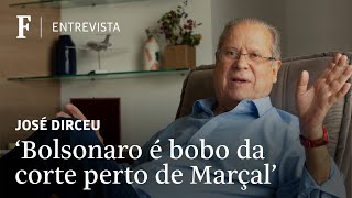 Bolsonaro é bobo da corte comparado a Marçal diz Dirceu sobre direita brasileira [upl. by Aliahs941]