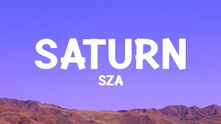 sza  Saturn Lyrics [upl. by Neel252]