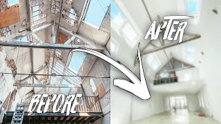 TIMELAPSE 2 ANS DE RÉNOVATION  DUNE USINE ABANDONNÉE À LA MAISON DE NOS RÊVES [upl. by Hnad920]