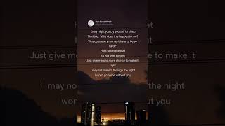 Wont go home without you Maroon 5 song lyrics storywa lyrics tredingshorts shorts viral [upl. by Ahsiya]