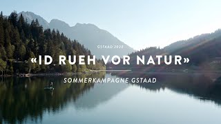 SUP Arnensee Social Clip  «Id Rueh vor Natur»  Gstaad Marketing [upl. by Javler]