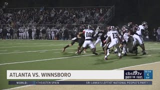 UNDER THE LIGHTS Winnsboro vs Atlanta [upl. by Ahtanaram471]