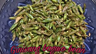 Ginisang Baguio Beans [upl. by Rosco]