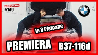 BMW cu 3 Pistoane  PREMIERA B37116d BROCODING  4K [upl. by Julius]