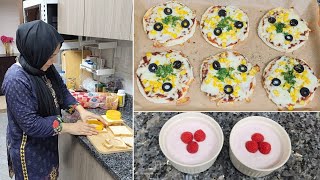 10 Minutes Kids Lunchbox Ideas  Bread Pizza  Fruit Yogurt [upl. by Sliwa]