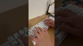 Clavier Aliexpress 5€ VS Wooting custom 250€  ⌨️ shorts [upl. by Kcirednek]