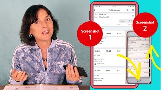 Was ist ein Screenshot Smartphone Training für Seniorinnen Teil 28 [upl. by Etnohs]