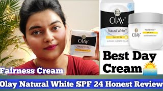 Olay Natural White SPF 24 Day Cream Full Review  Best Cream For Summers  iAngel India [upl. by Thirzia]