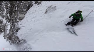 Extreme Skier Giulia Monego Skis Big Lines in La Grave France  Turns amp Curves Episode 2 [upl. by Madriene]