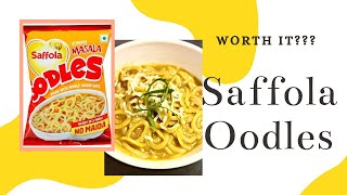 Saffola Oodles ll 5 min recipe ll Healthy ll Honest Review ll Replacement of Maggi ll Snack l Foodie [upl. by Shepp374]