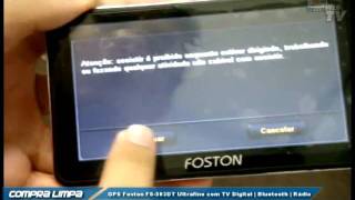 GPS Foston FS503DT 5 polegadas com TV Digital [upl. by Wolff616]