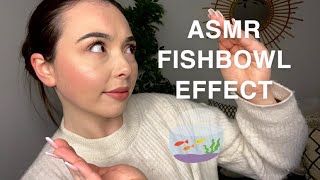 ASMR FISHBOWL EFFECT  INAUDIBLE WHISPERING  MOUTH SOUNDS [upl. by Latty]