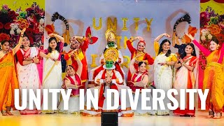 Unity in Diversity Dance performance  States of India  Faculty of BCM College of Nursing [upl. by Ellehcirt]