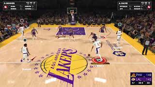 Lakers vs Sun NBA [upl. by Oralee701]