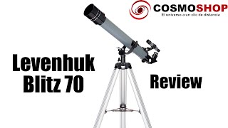 Review Telescopio Levenhuk Blitz 70 Base [upl. by Aiselad]