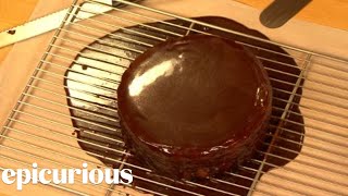 How to Make Austrian Sachertorte Part 4 [upl. by Pippas124]