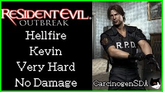 Resident Evil Outbreak  quotHellfirequot  Kevin Very Hard No Damage [upl. by Hudis671]