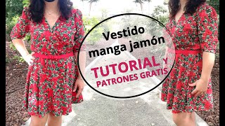 DIY Vestido manga abullonada o JAMÃ“N [upl. by Joan]