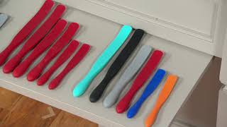 Mad Hungry 6Piece Silicone Skinny Spurtle Set on QVC [upl. by Kissner]