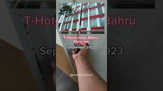 T  Hotel Johor Bahru Malaysia  Budget Hotel Review 2023 travel hotel malaysia shorts [upl. by Angus818]