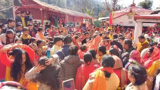 ज्वालपा देवी जात🚩 माता को लगी खुद माता ने बोले बाक मन लैगी मेरु थपलियालु का कुल  माता का मंडाण 🙏 [upl. by Rebbecca518]