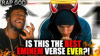 Eminem  Rap God REACTION [upl. by Freemon]