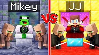 Mikey POOR vs JJ RICH Ninja King Survival Battle in Minecraft Maizen [upl. by Tanny]