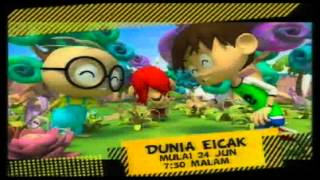 Promo Dunia Eicak Bananana di Tv3  Tv3 bermula 2462012  730 malam [upl. by Siravat557]