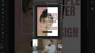 How to create a cover post design in photoshop photoshoptutorial illustration adobephotoshop [upl. by Rolph]