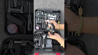 Tool Box Set with Electric Drill  Perfect for All Your Repair Needs [upl. by Eenoj897]