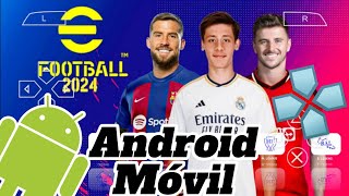 Descargar Pes 2024 para AndroidMóvil PPSSPP MOD EFOOTBALL 2024 [upl. by Onstad]