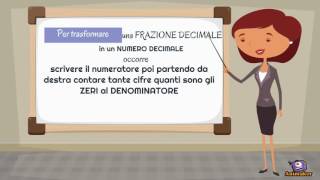 Frazioni e numeri decimali [upl. by Kip]