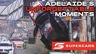 12 iconic Adelaide 500 moments  VAILO Adelaide 500  Supercars 2023 [upl. by Selwyn]