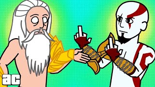 God of War ENTIRE Story in 3 minutes God of War Animation [upl. by Nnylram72]