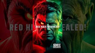 Harrison Fords Stunning Red Hulk Reveal SDCC Exclusive  cinetales  redhulk hulk sdcc movie [upl. by Nnaul]