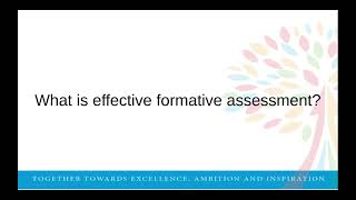 What is formative assessment Chiltern EdTech Pedagogy Series [upl. by Olshausen]