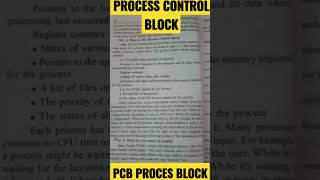 Process control block  operating system  engineering  bca  bsc  study pcb os operating syst [upl. by Padgett436]