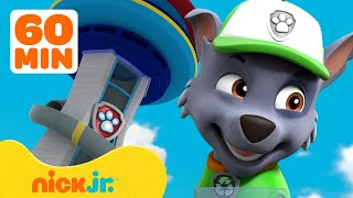 PAW Patrols BEST Lookout Tower Moments w Rocky Marshall amp Chase  1 Hour Compilation  Nick Jr [upl. by Ased]