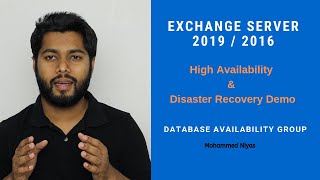 How to Configure DAG in Exchange Server 2019  2016  High availability and Disaster Recovery Demo [upl. by Aicila554]