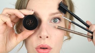 Basics Natürliche Augenbrauen I 3 verschiedene Produkte I Tutorial I BeautyMakeupArt [upl. by Eillor973]