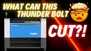 Bolt Pro 32 Cut Testing  Thunder Laser  Bretts Laser Garage [upl. by Francklyn859]