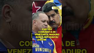 PARTIDO COMUNISTA DE VENEZUELA MADURO BUSCA REPARAR SU LEGITIMIDAD CON FORO ANTIFASCISTA [upl. by Sternlight341]