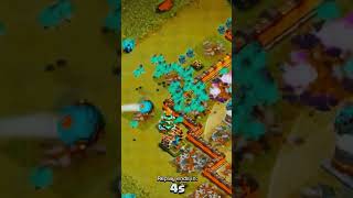 Spiky Ball Shot clashofclans coc gamingchannel youtube supercell viralvideos viralreels [upl. by Attenauqa]