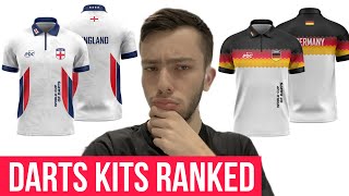 Darts World Cup 2024 Kits RANKED WORST to BEST [upl. by Rocray644]