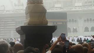 🌨️Masjid Makka Al haram Mein Barish🕋🤲❤️WAHA PAR SHAAN SE BARISH BARASNA HUM BHI DEKHENGE⛈️🤲viral⛈️ [upl. by Norrag716]