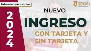 Nuevo Ingreso JEF 2024 con tarjeta del Bienestar de PREPA Nuevo ingreso sin Tarjeta [upl. by Lasyrc126]